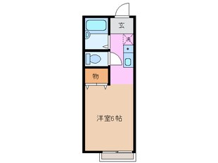 コーポ伊藤の物件間取画像